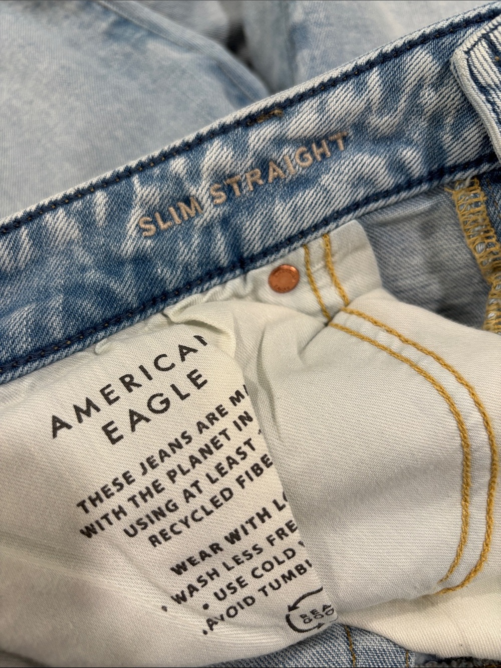 American Eagle Outfitters Slim Straight Jeans - Picture 5 of 5